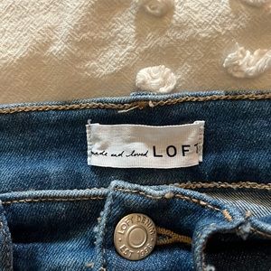 Loft petite. Size 27 super stretch denim jeggings